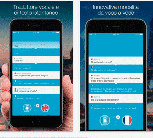 traduttore vocale di lingue da